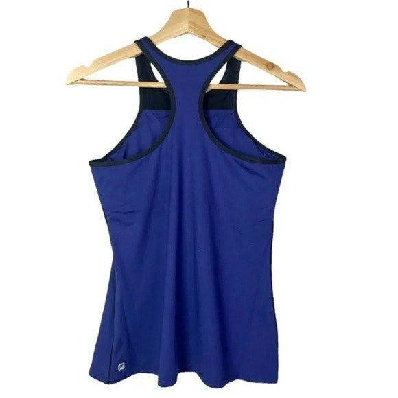 Fabletics Purple & Black Neve Fitted Athletic Tank Top S - Picture 3 of 4
